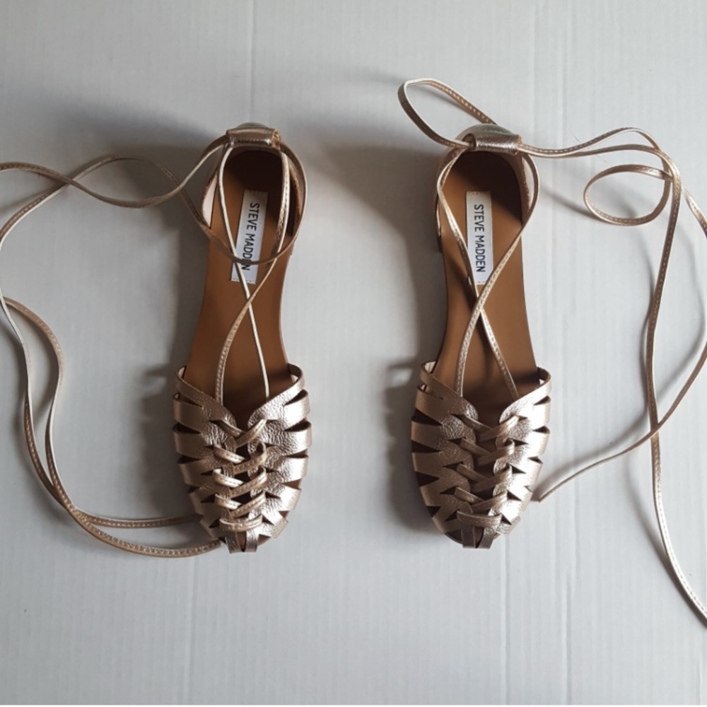 Steve Madden ‘Leaondra’ Flat -Rose Gold